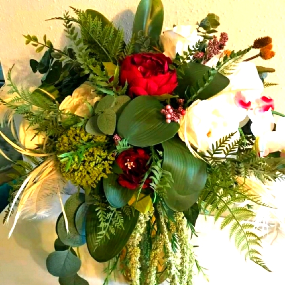 Bridal Wedding Bouquet Artisan Bridal CUSTOM Designed Etsy NEW Final Sale